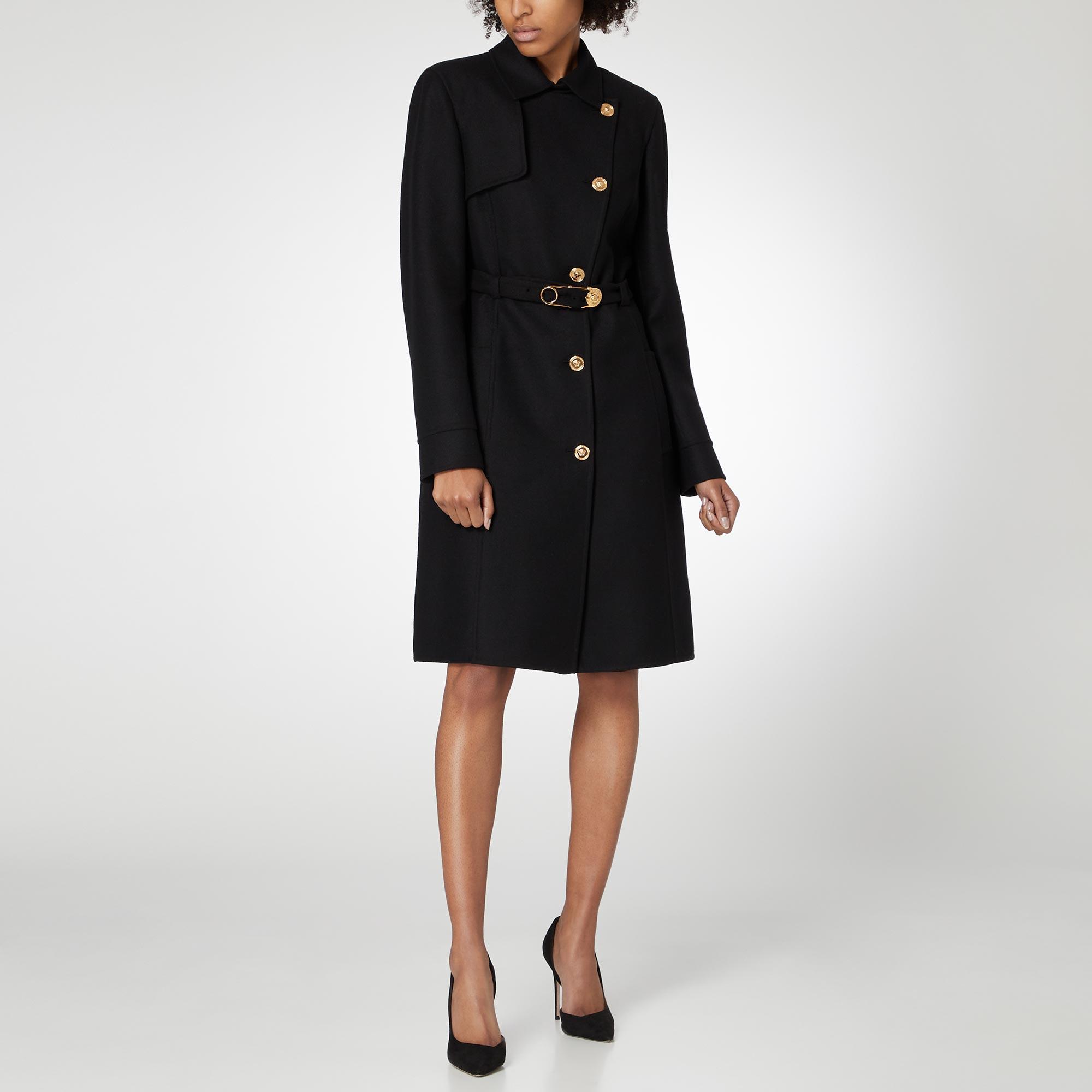 Safety Pin Wool Overcoat